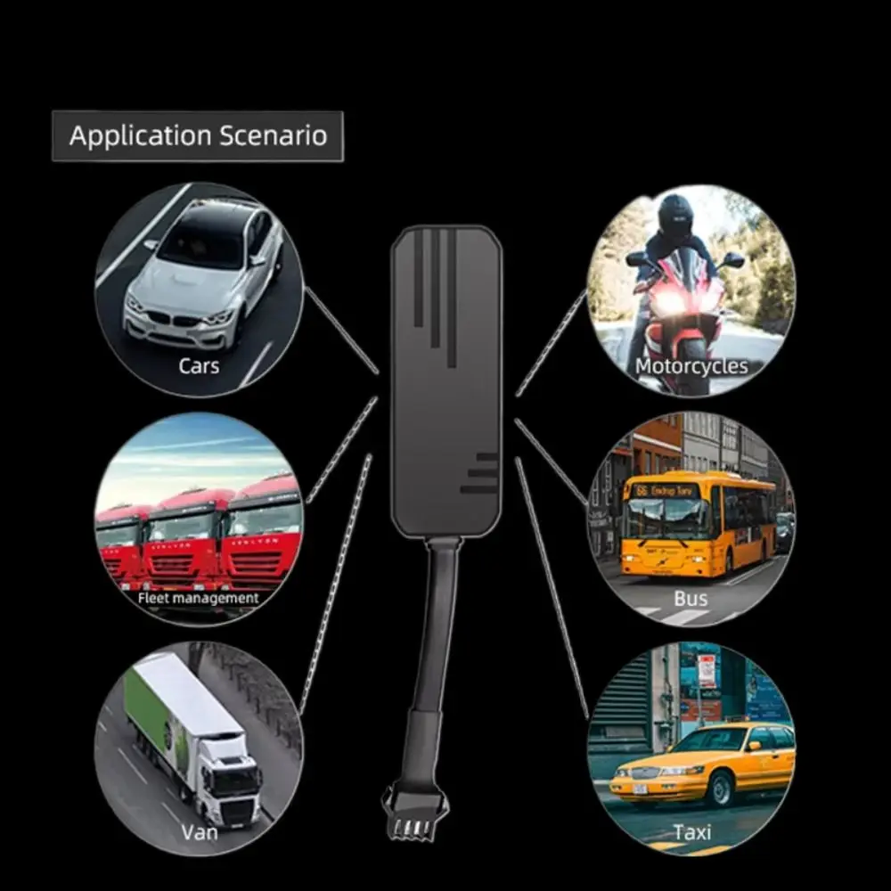 Double-System Car Tracker Anti-Theft Real-Time Tracking Car Tracking Device 4G/2G Smart Car Anti-Theft Tracker for 150 mAh Sedan