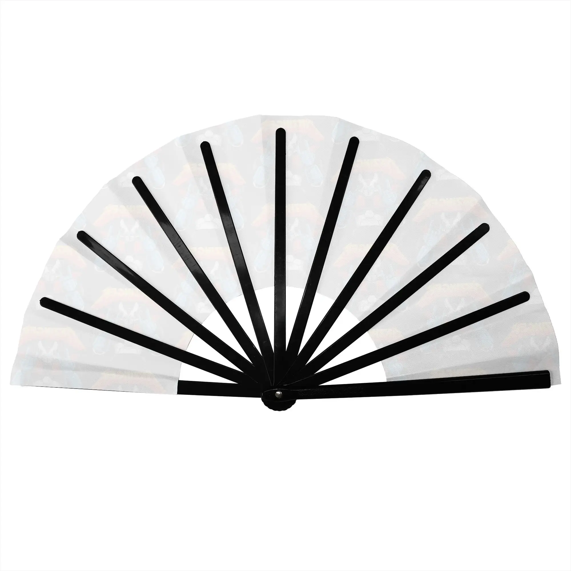 M-Mazingered Z Traditional Folding Fan Oriental Art Super Robot High-Quality Polyester Fans Gift Elegant Decorative Hand Fan