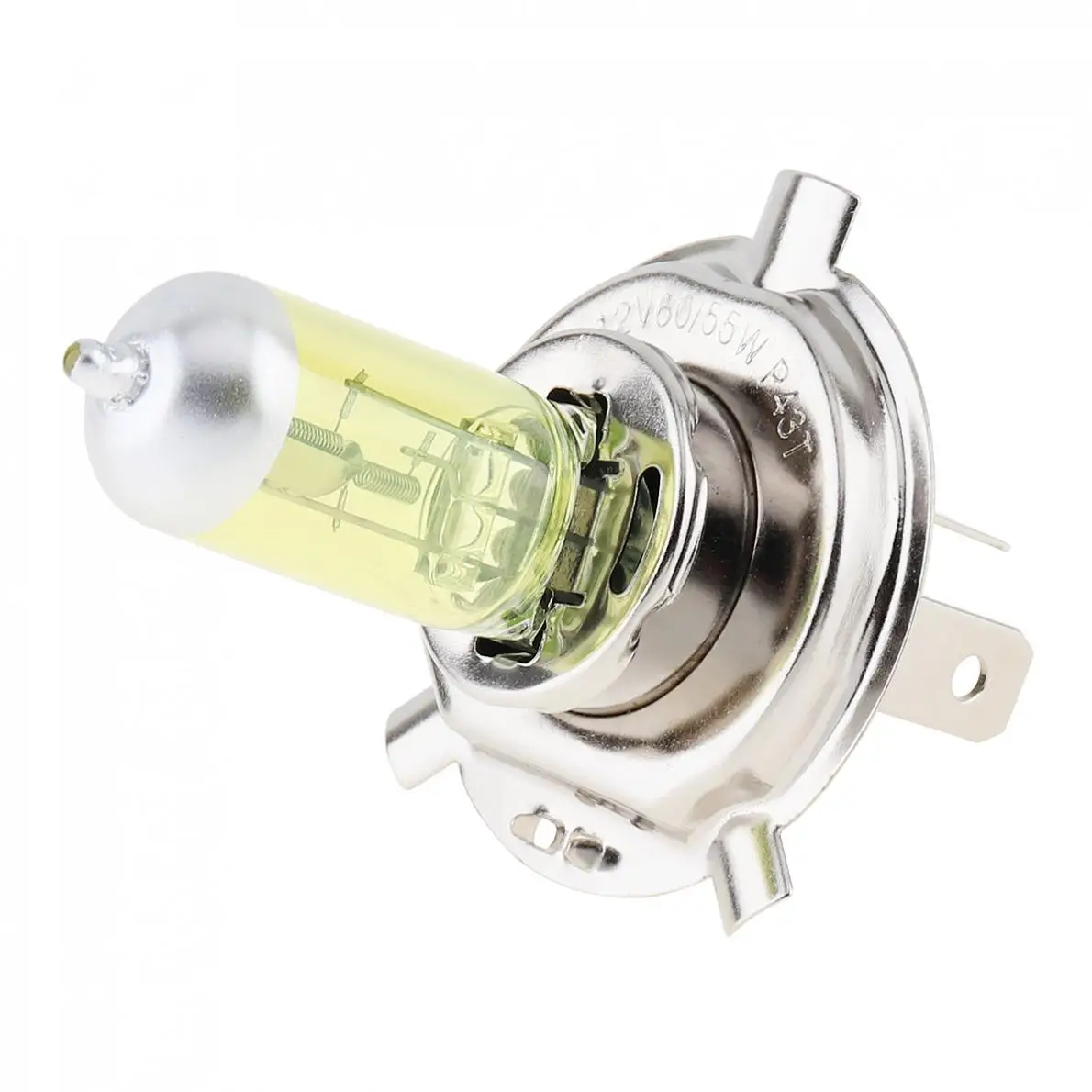 Car light 12V H4 55W 100W 2500K Yellow Light Super Bright Car Xenon Halogen Lamp Auto Front Headlight Fog Bulb Car Light Bulbs