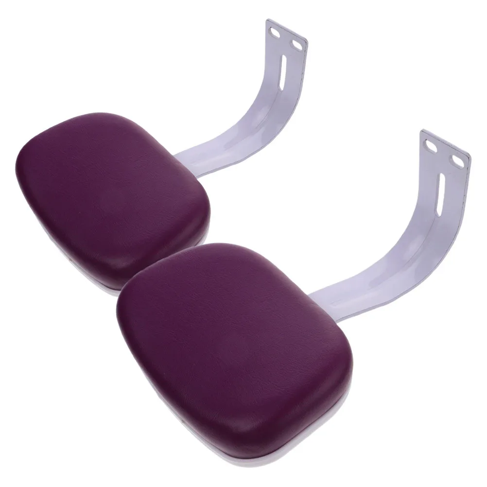 

2Pcs 's Backrest Universal Motorcycle Back Seat Backrest Pad for Electric Bikes Bicycle Comfortable Saddle Back Cushion