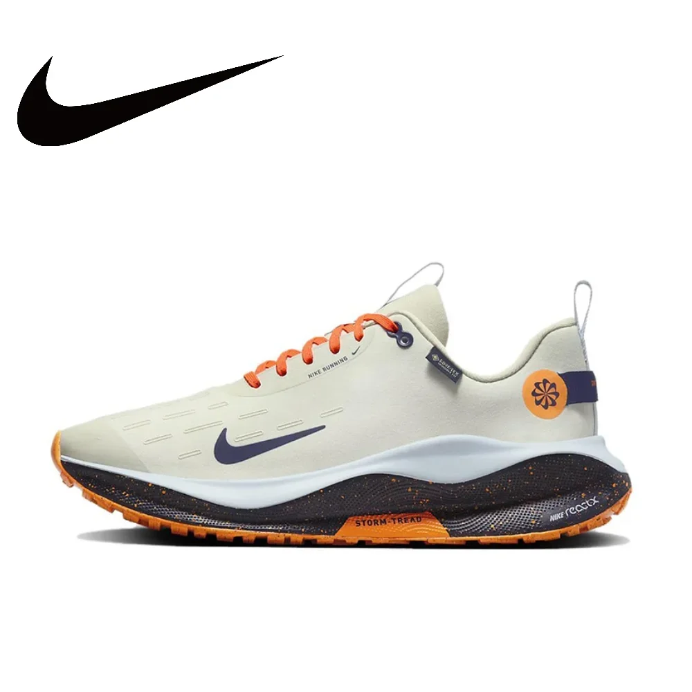 

NIKE Original Man sneakers New Arrival React Infinity Run Flyknit 4 Gore-Tex Low Shock-absorbing and wear-resistant shoe