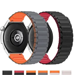 Magnetic Loop Strap 22mm For Samsung Galaxy Watch 3 45mm Soft Silicone Band For Galaxy Watch 46mm Gear 3 Sports Band Accessories