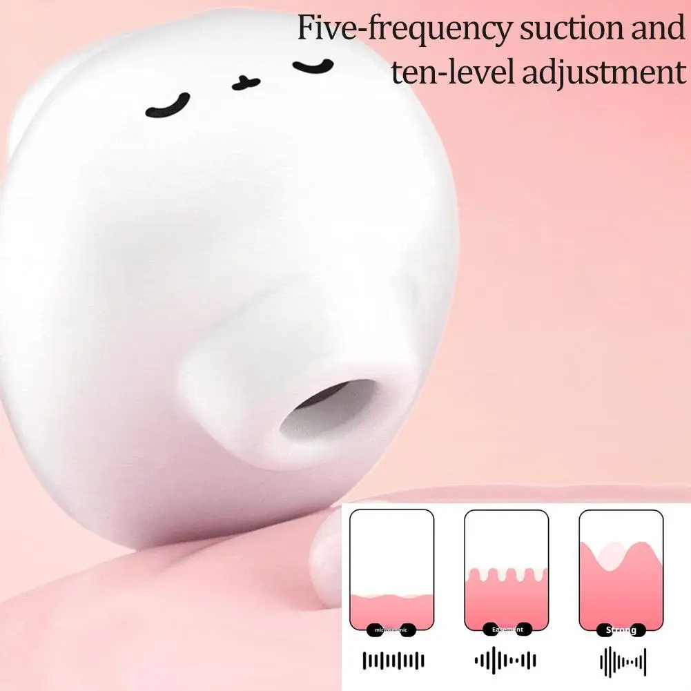 Alat Pijat Telur Bergetar Kelinci untuk Wanita, Alat Hisap Stimulasi Titik G, Masturbator, Mainan Seks untuk Menggoda dan Masturbasi