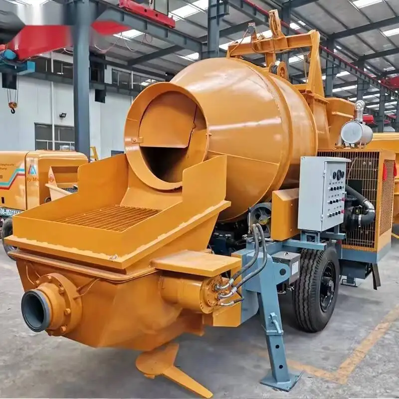

Concrete Roller Large Particle Construction Secondary Structure Fine Stone Mortar Mixing Transfer Pump