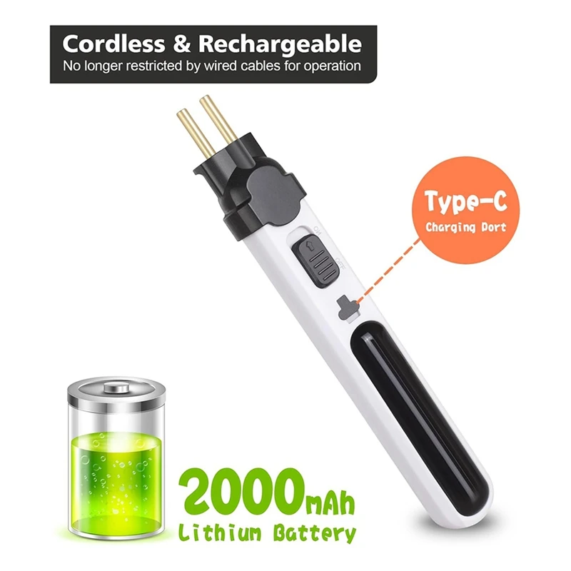 ABNO-6 In 1 Cordless Foam Cutter, Electric Cutting Machine Pen Tools Kit,For Foam Cutting Holes Digging Details US Plug