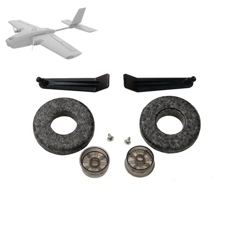 

Для Hee Wing T-1 Деталь шасси, для Hee Wing T-1 Assassin Модель самолета Дрон Шасси Запасная часть колеса для Hee