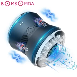 Automatic Male Masturbator Cup Vagina Masturbation Blowjob Man Mastuburator Sex Toys for Men Adult Goods Electric Mastubator