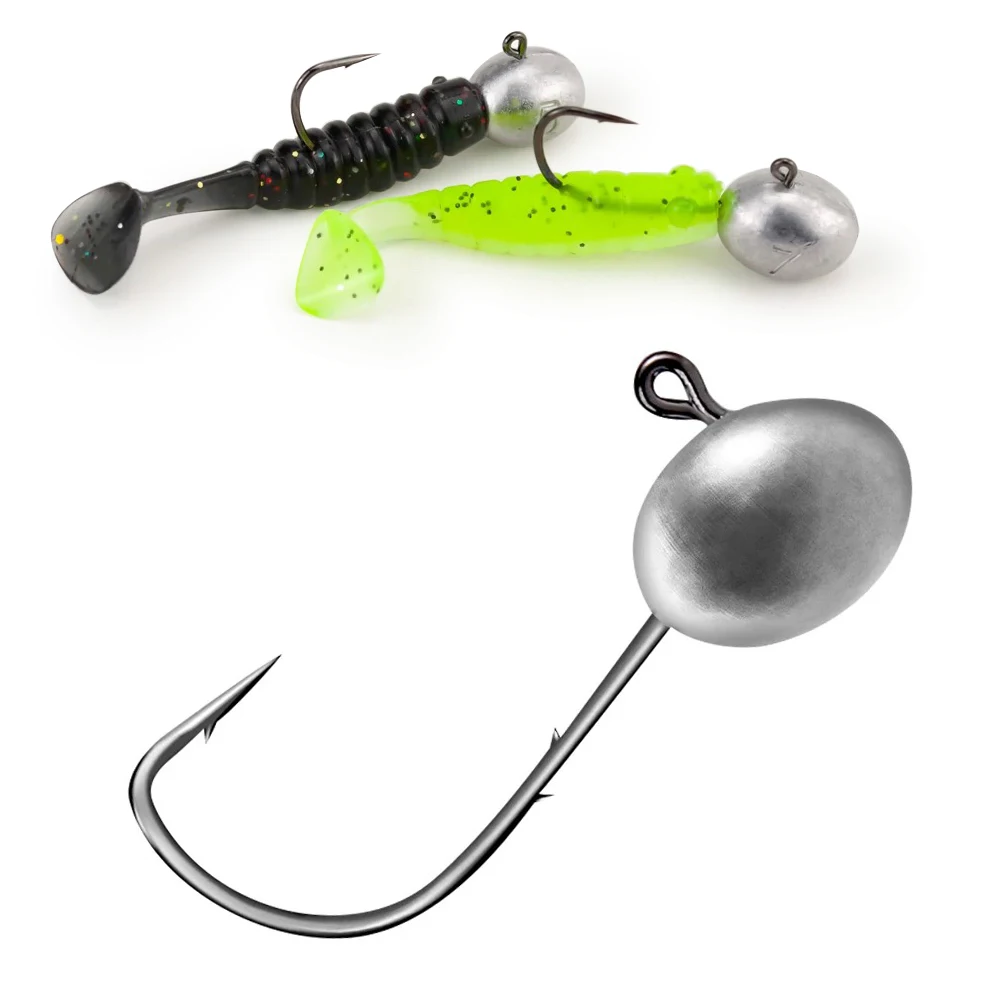 5 Anzuelos Jig Head multigramo – Alta resistencia púas afiladas - imagen 2