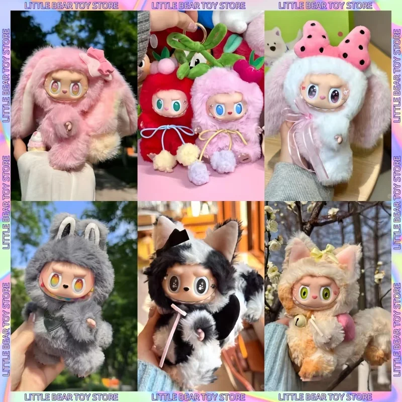 

Genuine Labubu Version Doll Cute Series Surprise Box Handmade Modified Unique Appearance Kawaii Makeup Essential Gift For Girls