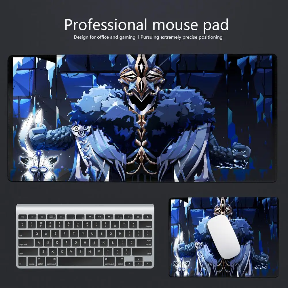 

HD Printing Capitano Mouse Pad Game Genshin Impact Anime HYBXAXC Laptop Gaming Non-slip PC Computer Mice Mat XXL Large Deskmat