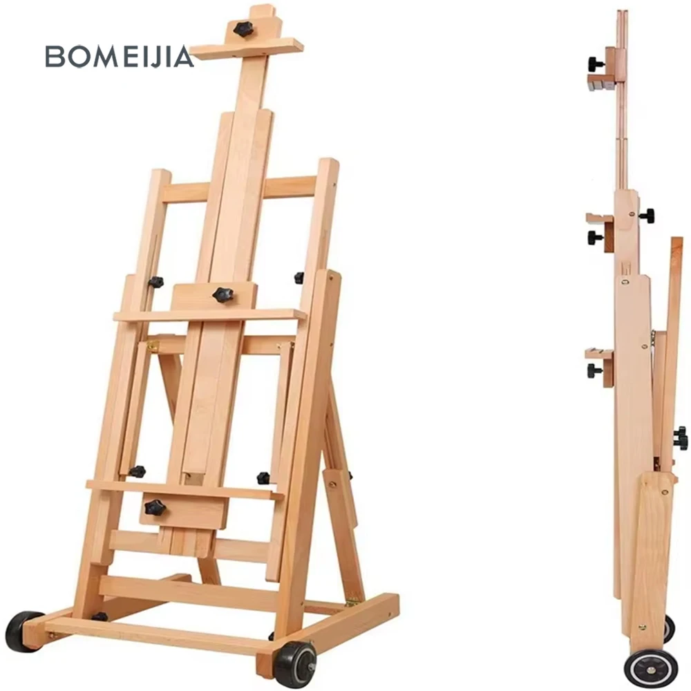 Pomeranian Wholesale Adjustable Beech Wood Removable Tilt 77 Multifunctional Studio H-Easel