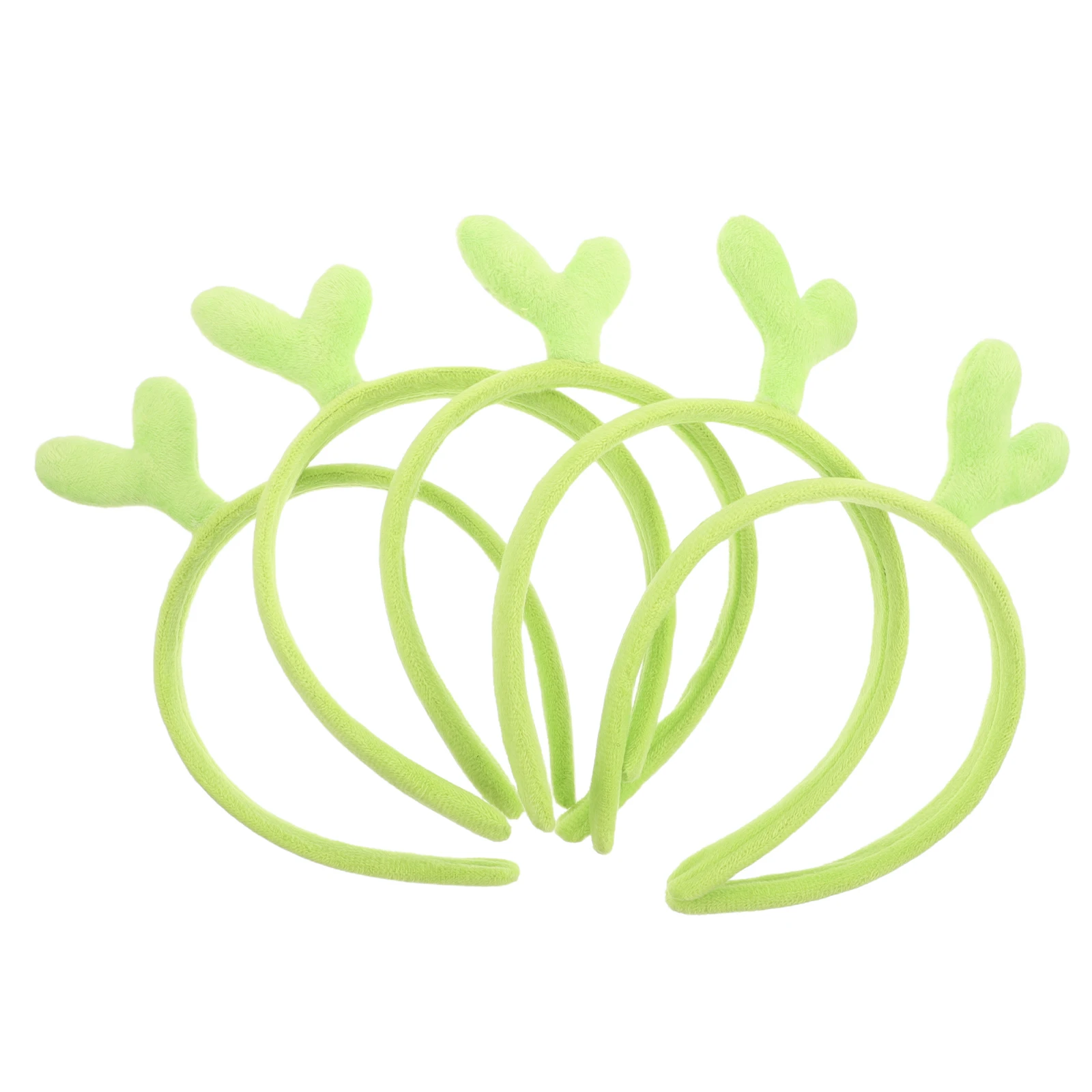 

5 шт., повязки на голову с ростками фасоли, милая забавная повязка для волос с растениями для женщин, йога, спа, вечерние аксессуары для ухода за кожей, заколка для волос с зеленым листом
