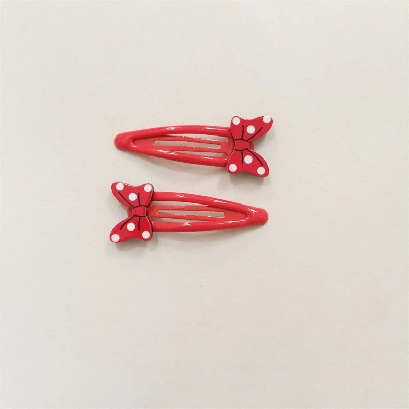 ميني ماوس الشعر حبل الشعر كليب شخصيات كرتونية المشابك شريط مطاطي دبوس الشعر أغطية الرأس المرنة الفتيات إكسسوارات الشعر #6