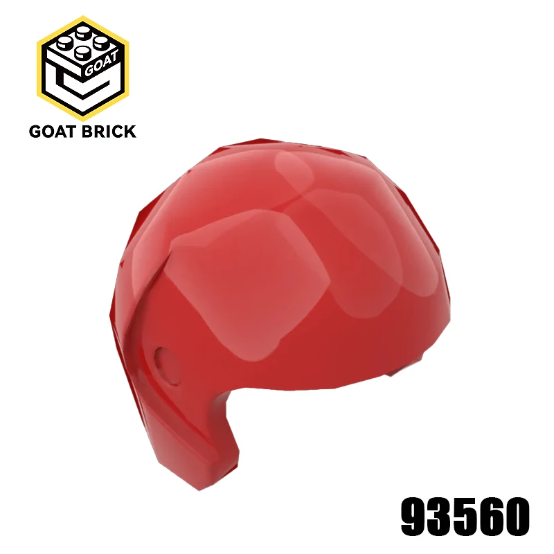 

10Pcs MOC Parts 93560 Sports Flight Helmet Compatible Bricks DIY Assmble Building Blocks Particle Kid Puzzle Brain Toy Gift
