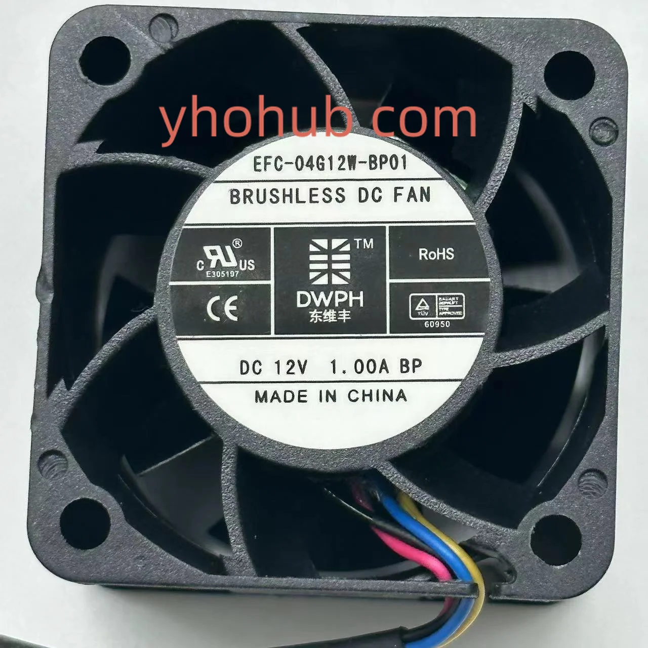 EFC-04G12W-BP01 DC 12V 1.00ABP 40x40x28 мм 4-проводной вентилятор охлаждения сервера