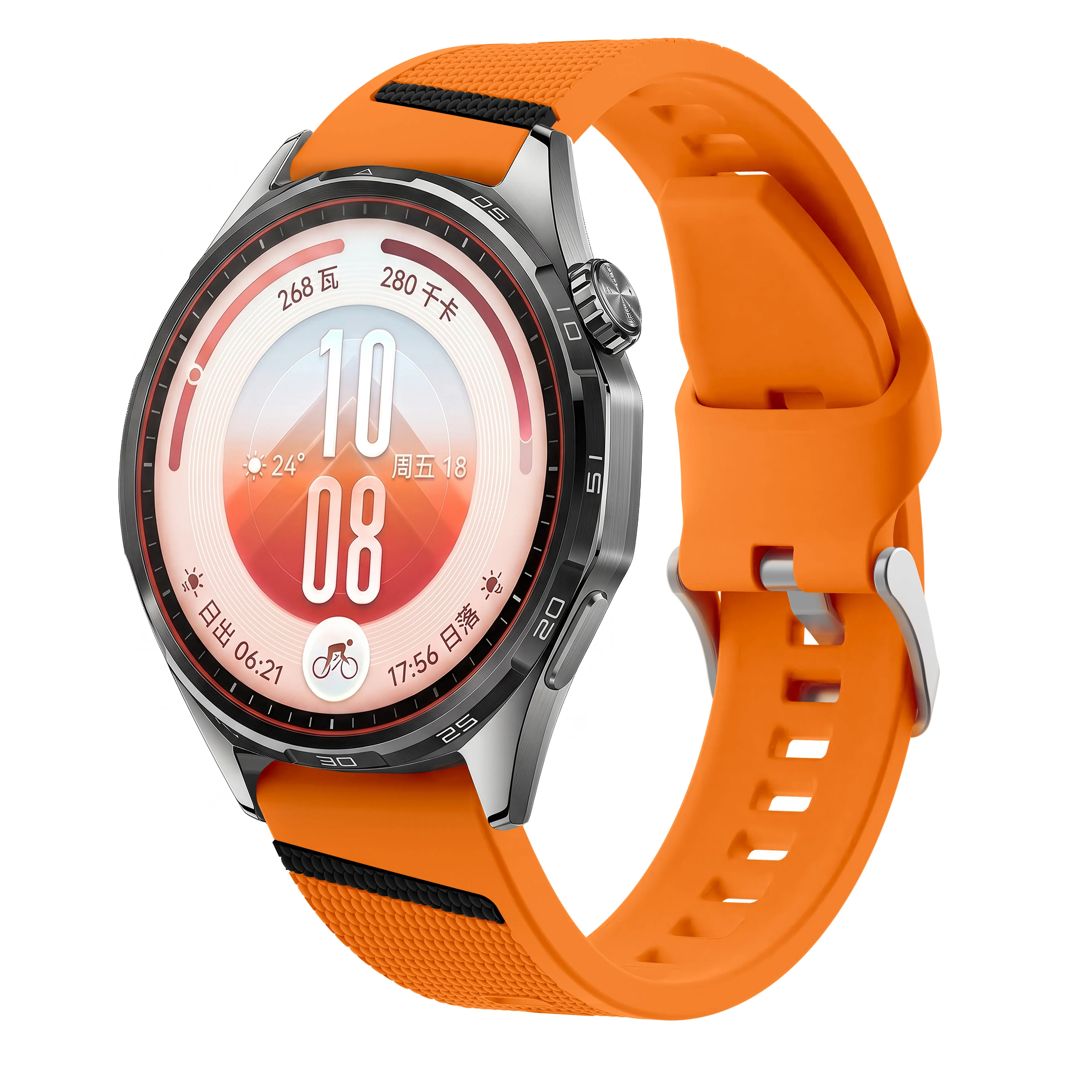 Original 1:1 Silikonarmband für Huawei Watch GT 7 6 5 4 Pro 46mm Sportarmband Correa HUAWEI Watch GT Runner 2 22mm Uhrenarmband – Detail 1