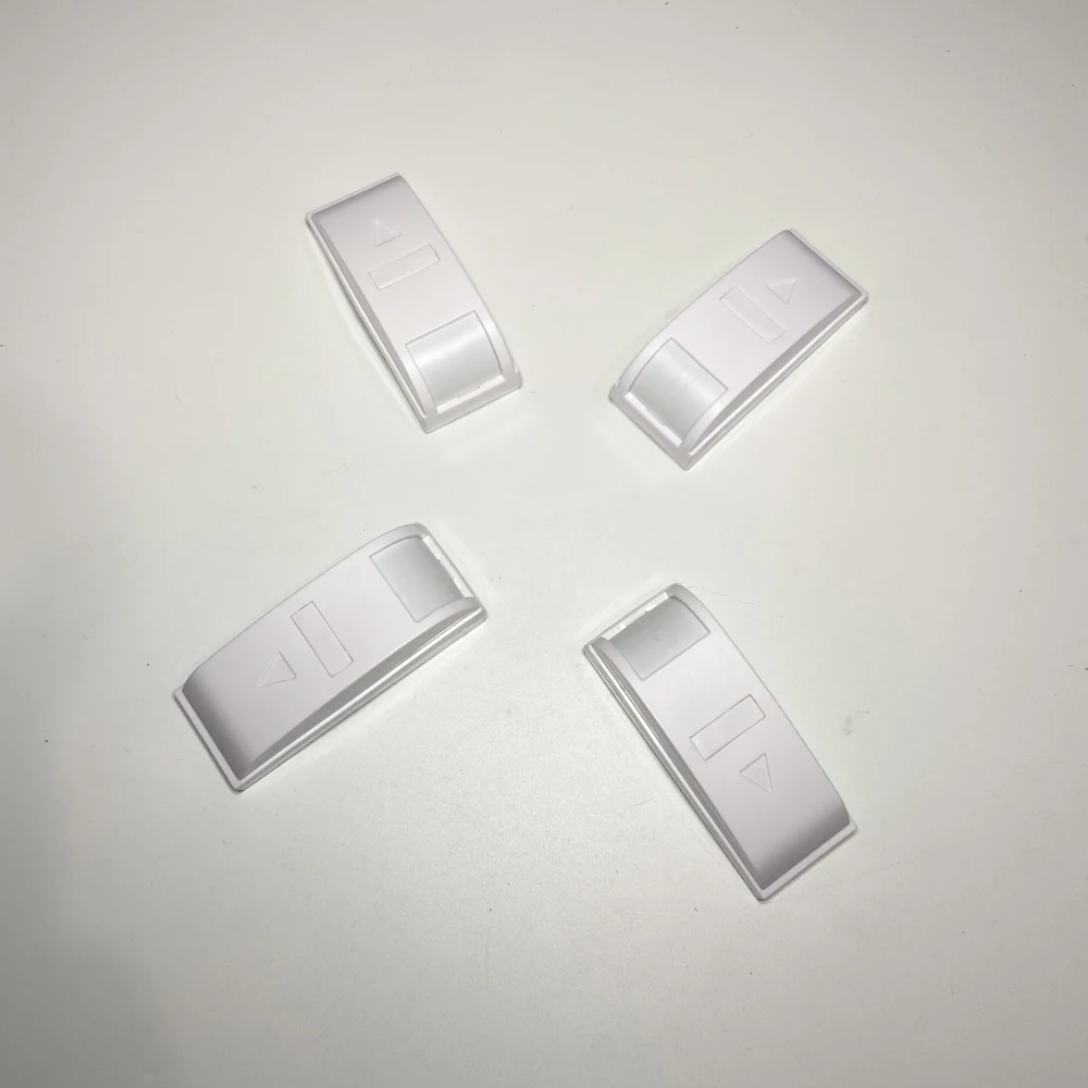 4Pcs Mini Curtain PIR Motion Detector Security System Sensor Wall Mounted PA461 Wired Infrared Alarm For Burglar Anti Theft