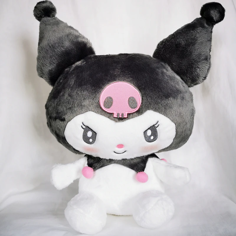 

Sanrio Original 30cm Classic Kuromi Plush Toys Stuffed Animal Soft Doll Kids Cartoon Anime Birthday Gift