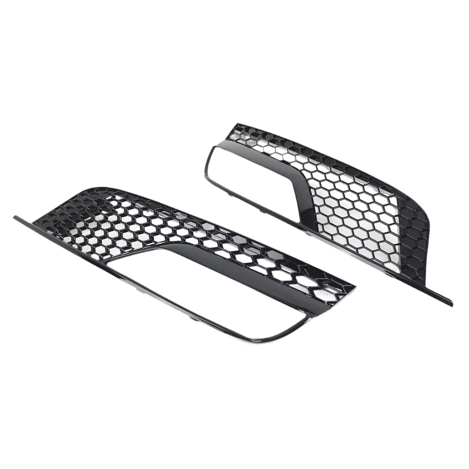 

Car Front Fog Light Cover Grille Replace Parts 8V5807681A 8V5807682A Easy to Install for A3 8V Auto Accessories