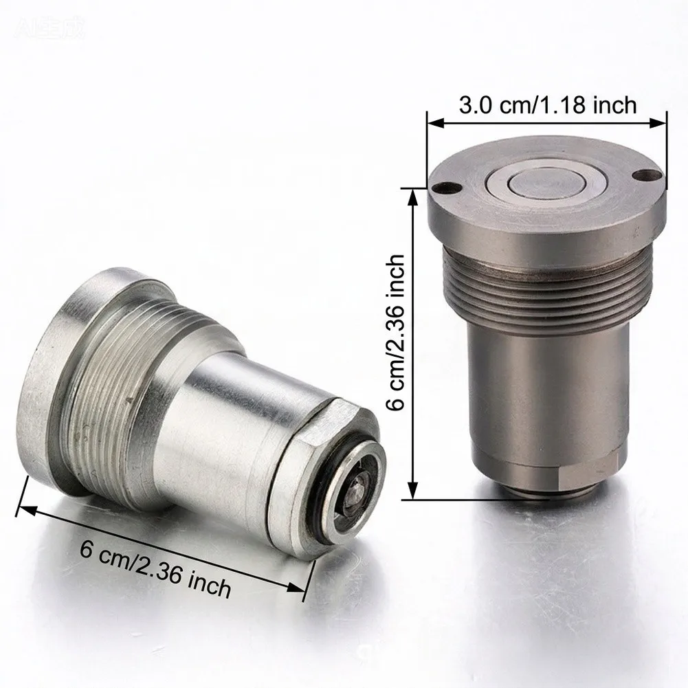 Cartridge Valve AH225670 AXE2178 Compatible With 1470 1550 9540 9640 9780, Threaded Hydraulic Quick Coupling Socket For Farm Equ