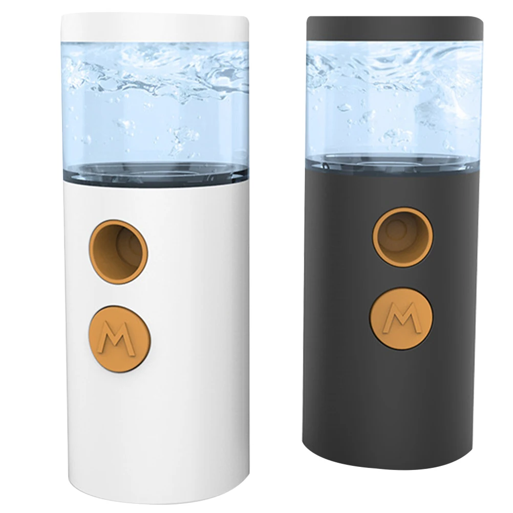 

2pcs Home Humidifier Office Humidifier Portable Facial Nano Travel Humidifiers ABS Material 800mAh Desk Car Bedroom Use