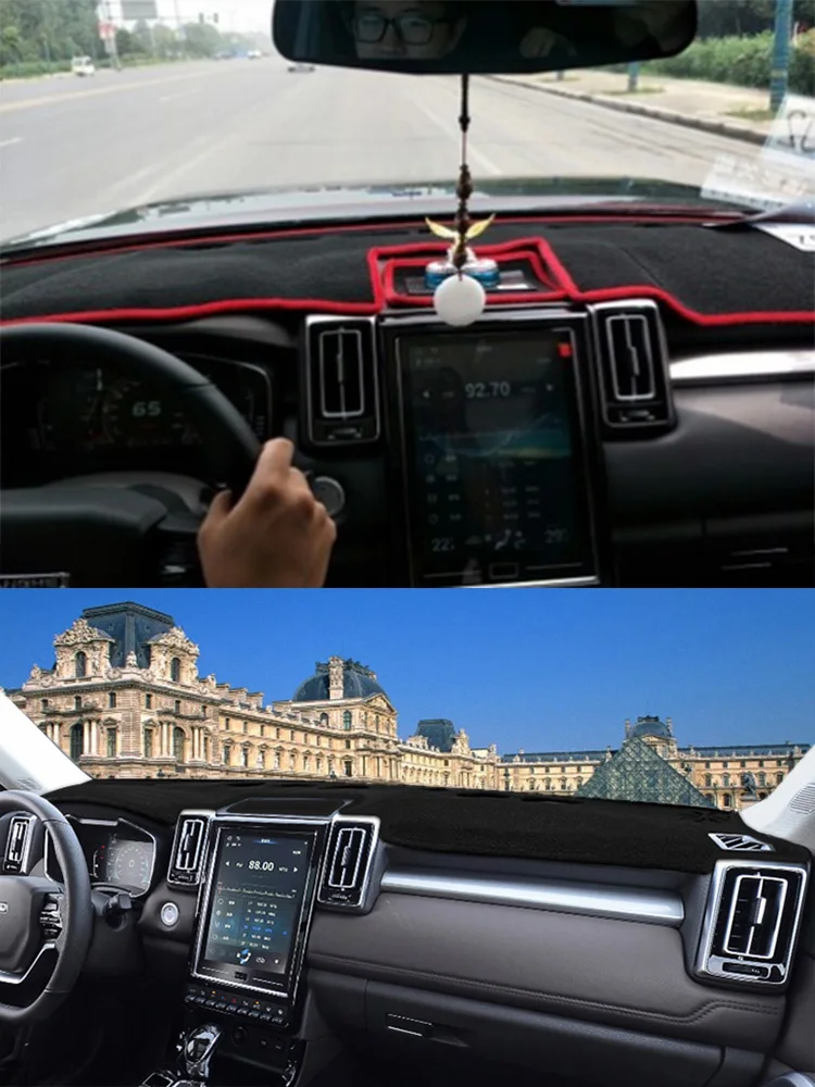 

For Changhe Q7 M70 Accessories Dashmat Dashboard Cover Instrument Panel Insulation Sunscreen Protective Pad Anti-slip