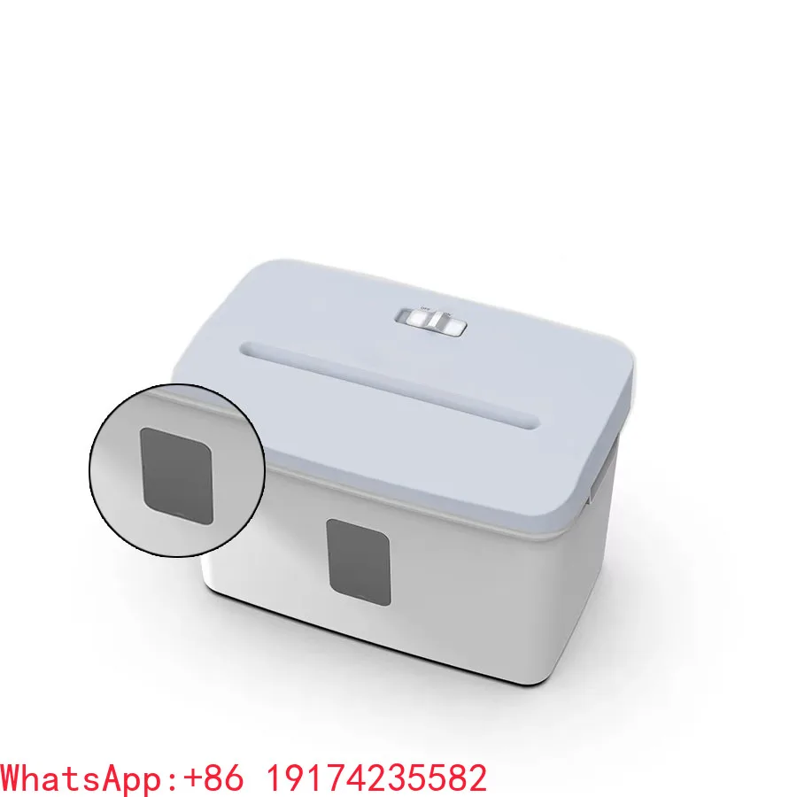 

P4 Security 22L 14-Sheet 30Min A4 Cross Cut Machine Silent Portable Paper Shredder for Home Business