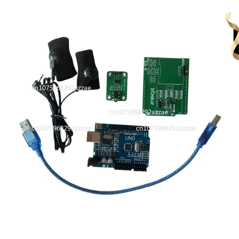 

Electrical Sensor Development Kit Detects Skin Resistance Current MCU
