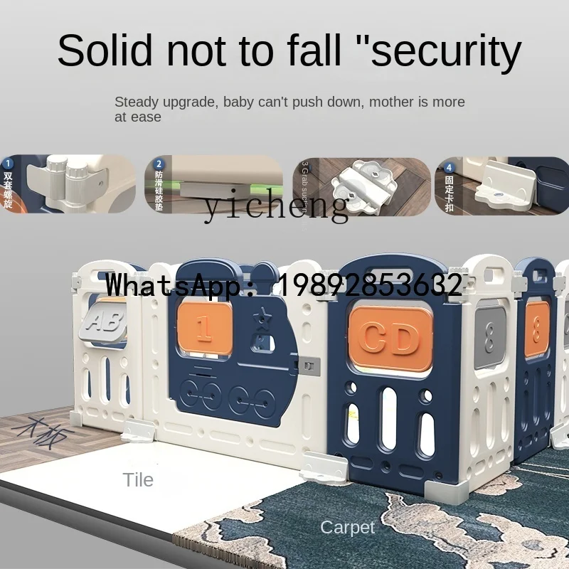 AB Indoor Game Hek Kinderamusement Peuter Kruipmat Grondspeelgoed