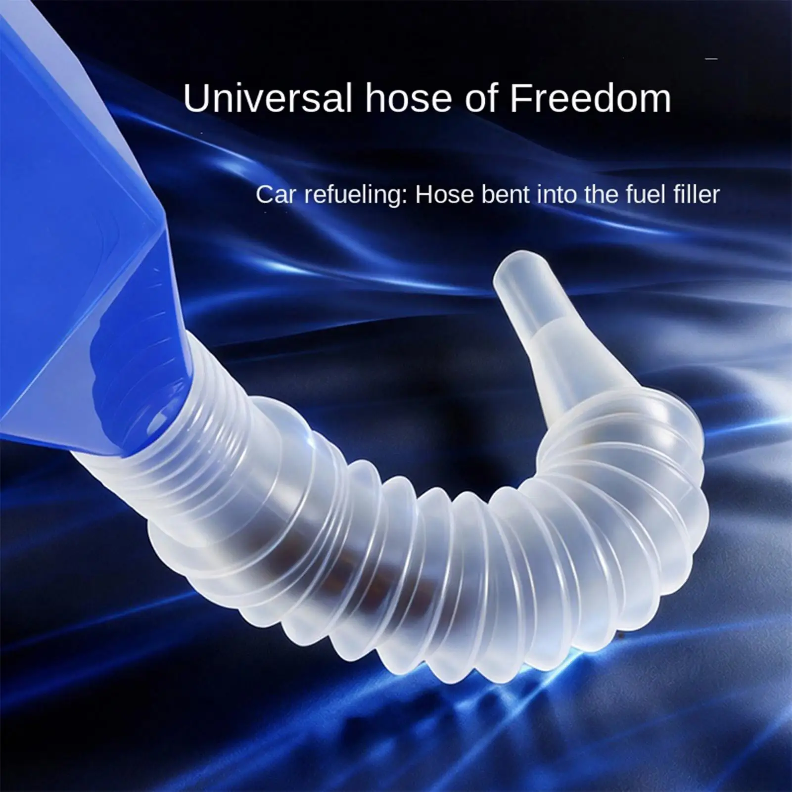 Oil Funnels Oil Change Transfer Tool With Retractable Horse Car Funnel For Motorcycle Truck Engine Fluid Liquid Transfer Pouring