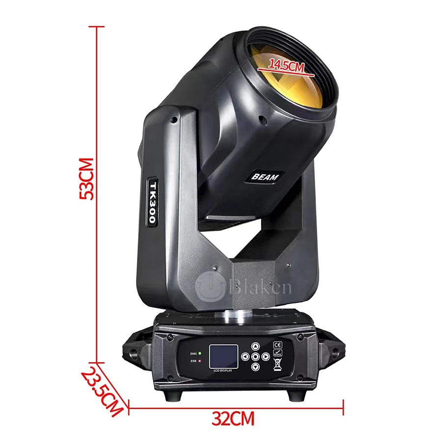 Imagem -04 - Led Lyre Moving Head Light Beam Efeito de Luz para Casamento dj Disco Boate Festa de Aniversário Natal com Flycase 110 Pcs 300w