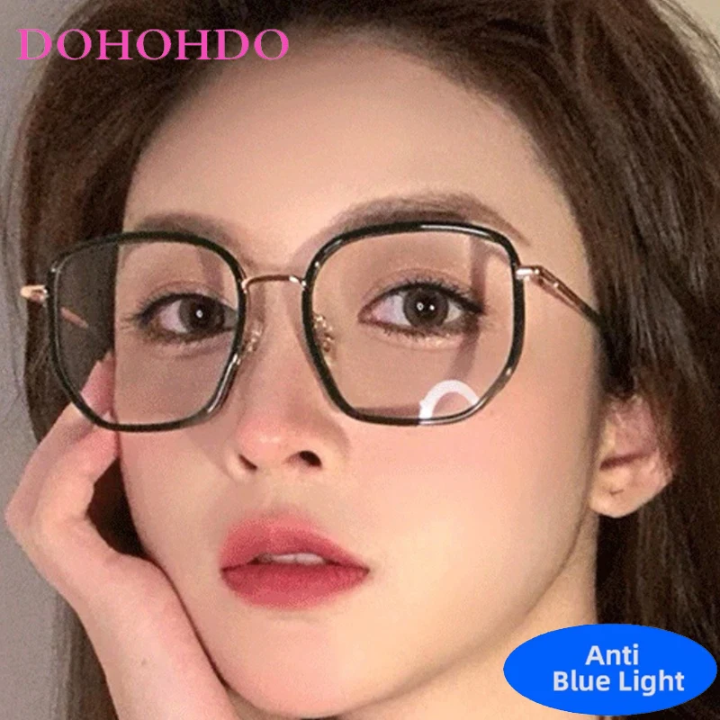 

Fashion Square Blue Light Blocking Glasses Women Designers Eyeglasses Optical Spectacle Computer Eye Protection Eyewear Lentes