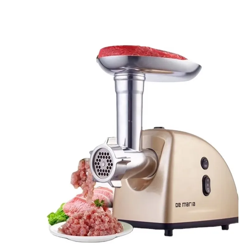 Electric Meat Grinder Sausage Maker with Double Speed 1500W Motor Vegetable & Meat Grinder for Household Use