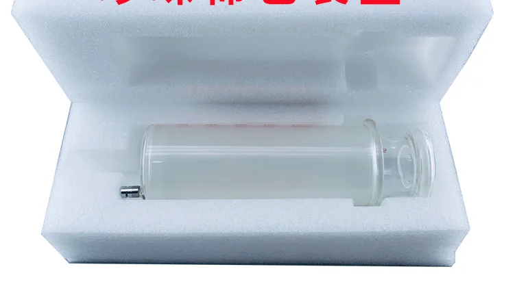 Glass Syringes Glass Enema Sausage Device Large Caliber Glass Sample Extractor Injector 150ml/200ml/300ml/500ml