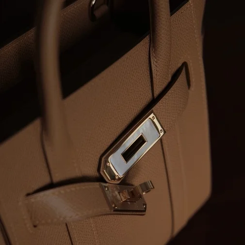 Handmade Leather Goods Luggage Hardware Accessories Stainless Steel Natural Shell Twist Lock Belt Buckle, Collar Buckle