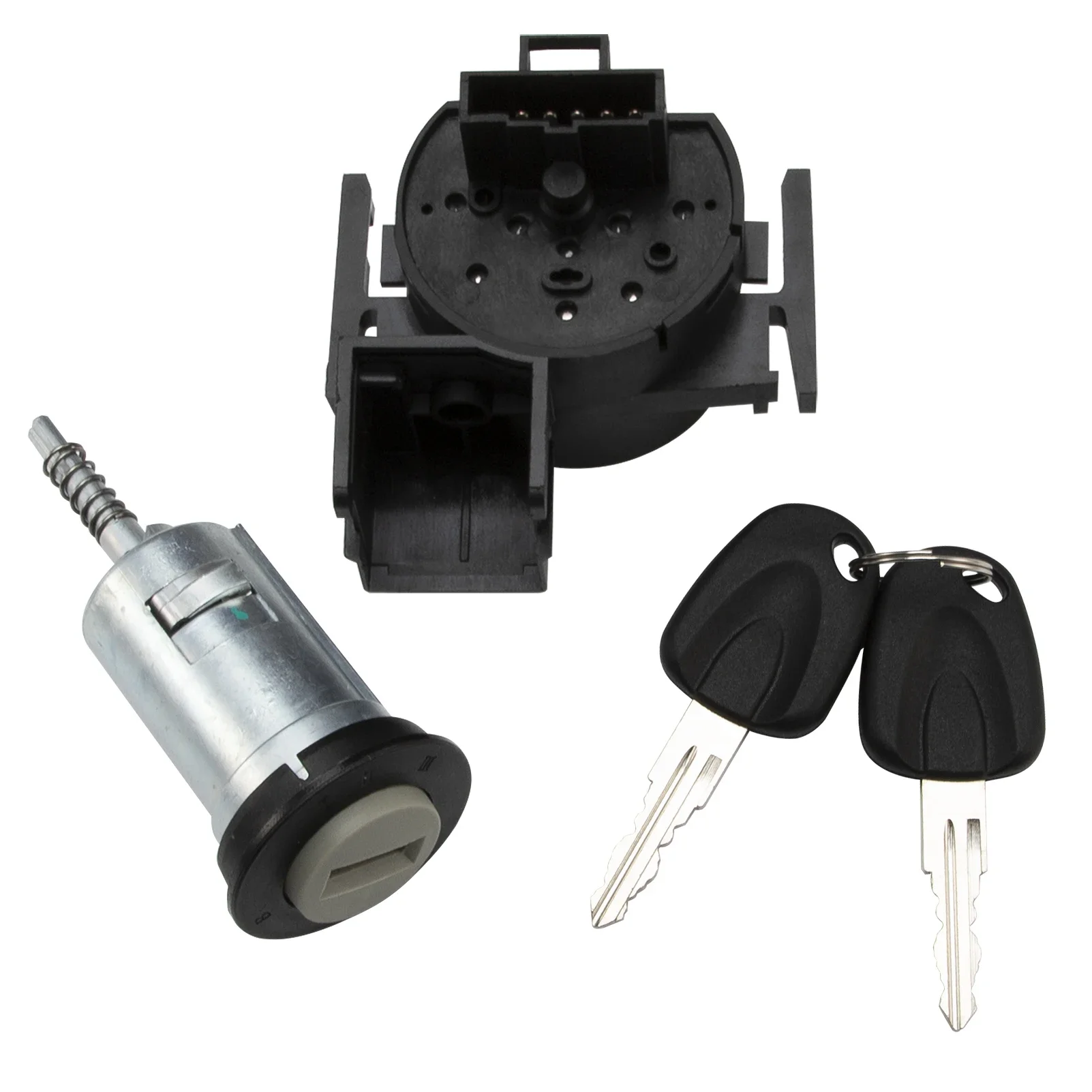 9115863 Car Ignition Switch Lock Cylinder With 2 Keys For Vauxhall Opel Corsa C Combo C Meriva A Tigra B