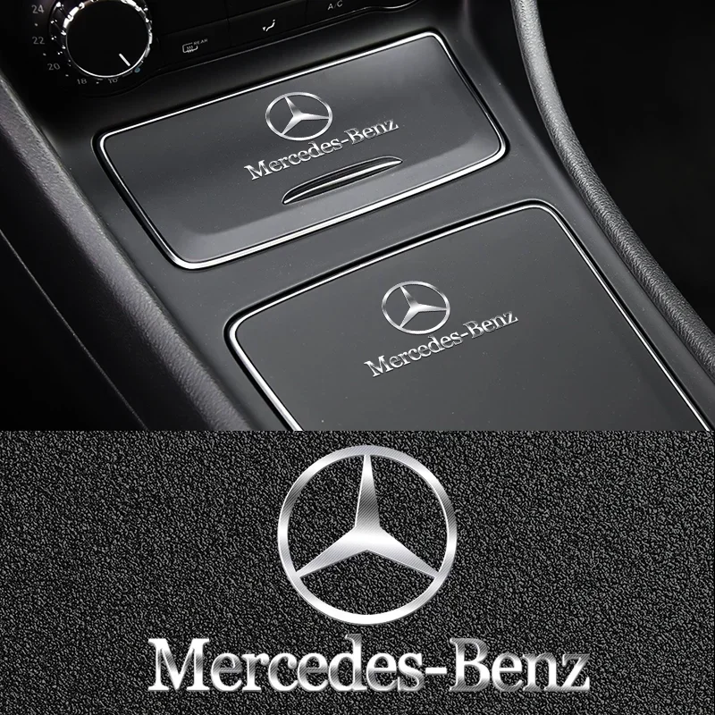 1pcs Metal Car Emblem Sticker For Mercedes Benz W117 W176 W177 W205 204 W213 W253 W156 W218 W166 CLA GLC CLE Auto Accessories