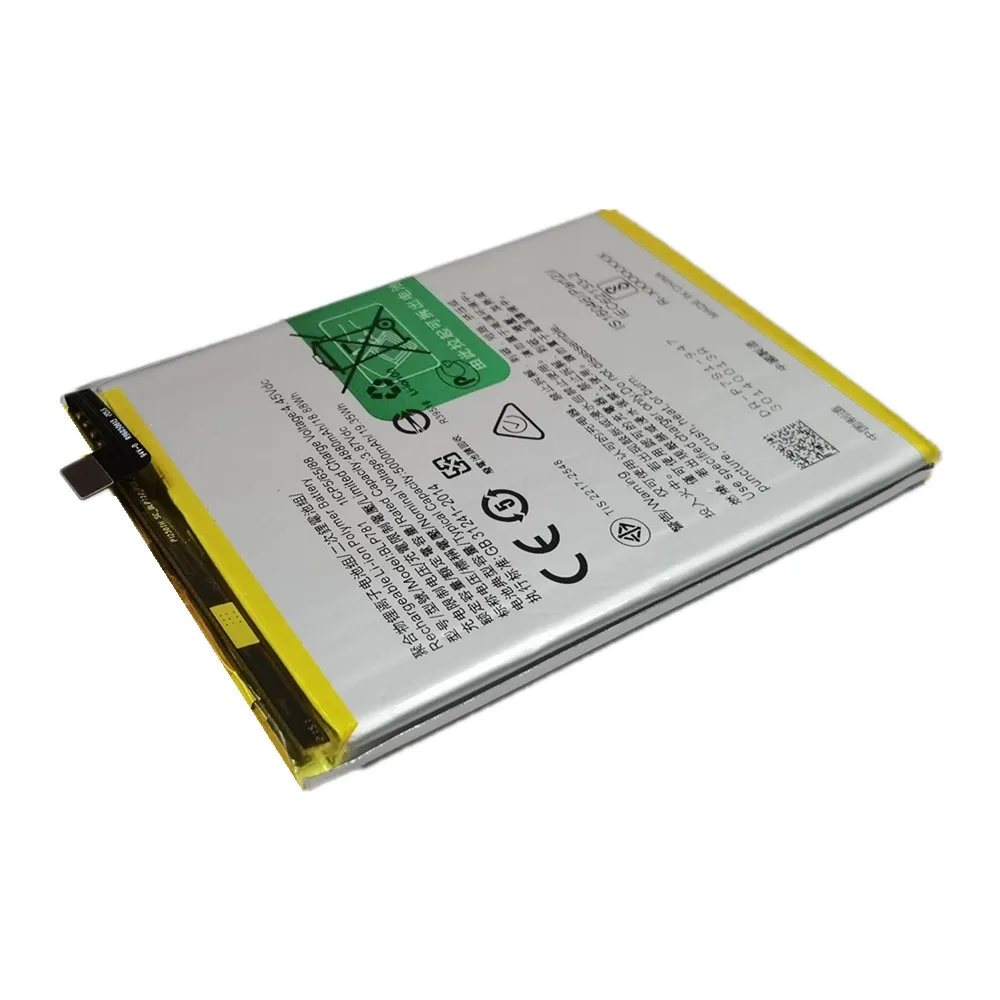 New High Quality BLP781 Phone Battery For OPPO A52 A72 A92 CPH2059 CPH2061 CPH2069 CPH2067 Replacement Battery Bateria 5000mAh