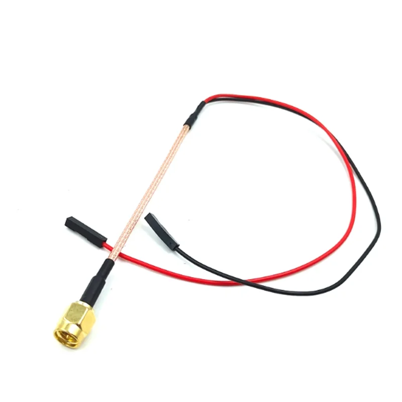 Radio Frequency Male Jack Nut to 2.54mm DuPont Female Connector Cable RG316 30CM for Video Pigtail Jumper Extension