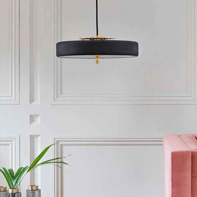 Postmodern Led Pendant Lights Nordic Minimalist Restaurant Bar Kitchen Hanging Lamps Art Single Bedside Light
