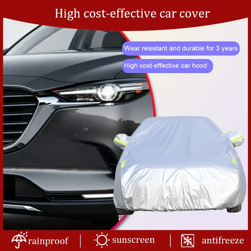 

Suitable for Mazda CX-9 CX9 SUV outdoor anti-ultraviolet sunshade rain and snow dust cover thickened car cover