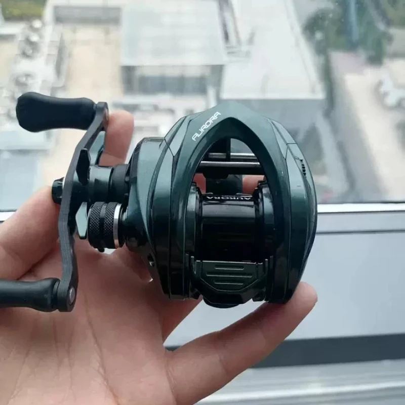 HISTAR Aurora Micro AirCF Bait Finesse Casting Reel – Ultralight Long Cast Carbon Fiber Fishing Reel Ceramic Bearing Micro Lure view 6