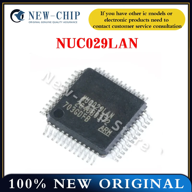 2PCS-50PCS/LOT  NUC029LAN LQFP-48 New Original