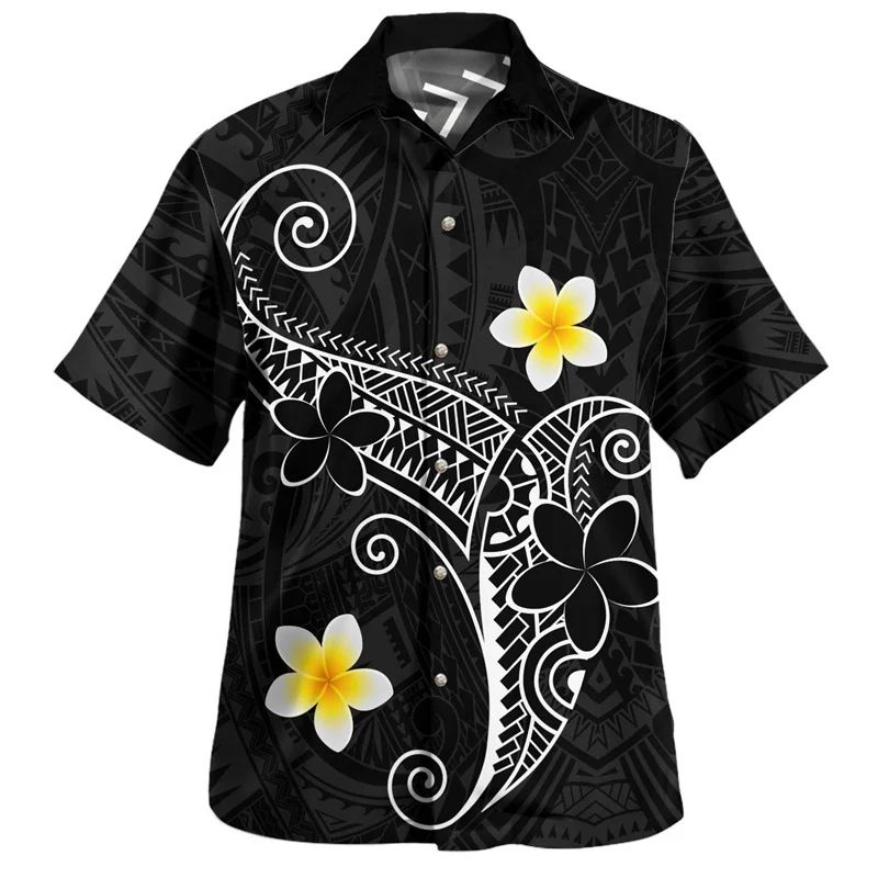 New Summer 3D Printed American Hawaii State National Flag Shirts Hawaii Coat Of Arm Graphic Short Shirts Fashion Top Men Clothes