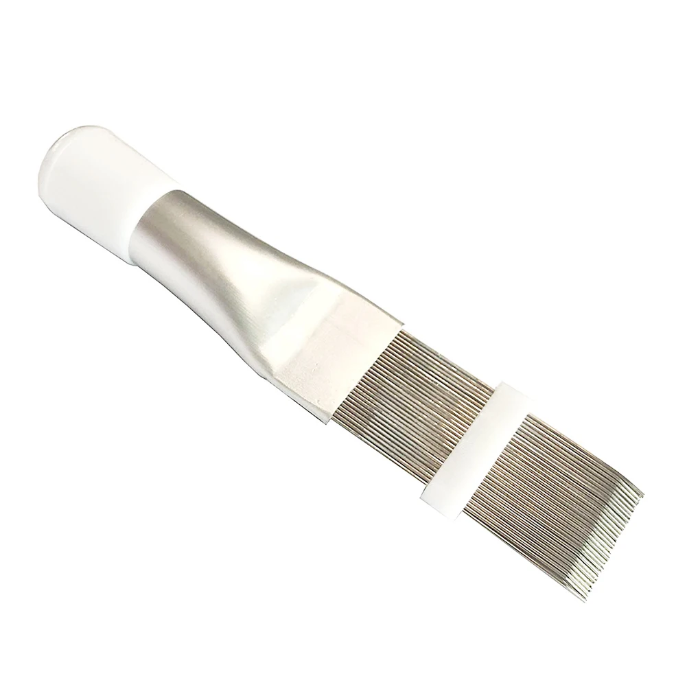 Stainless Steel Air Conditioner Fin Comb Condenser and Radiator Fin Straightener Cleaner Repair Tool Air Conditioning Brush