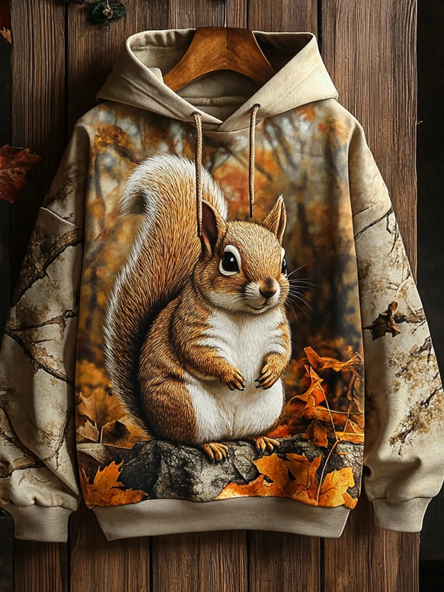 

Толстовки с забавными животными, курица, белка, лошадь, 3D принт, женские толстовки с капюшоном, пуловер, топы Y2K, спортивный костюм, пальто унисекс, одежда