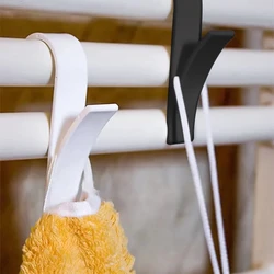 1pc Hangers for Heated Towel Multi-Purpose Radiator Hooks Coat Clothes Hanger Scarf Rack Bath Hook