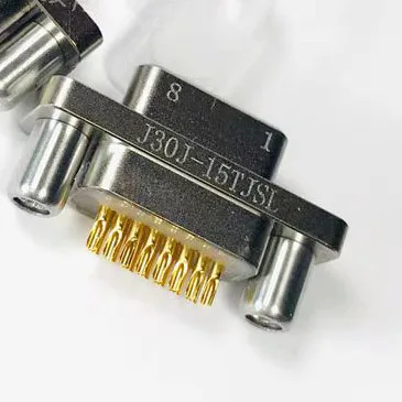 

J30J-15ZKW/ZKN Прямоугольный разъем, изогнутая вилка, прямой штифт, 15-полюсный штекер и гнездо J30J-15TJL/ZKP