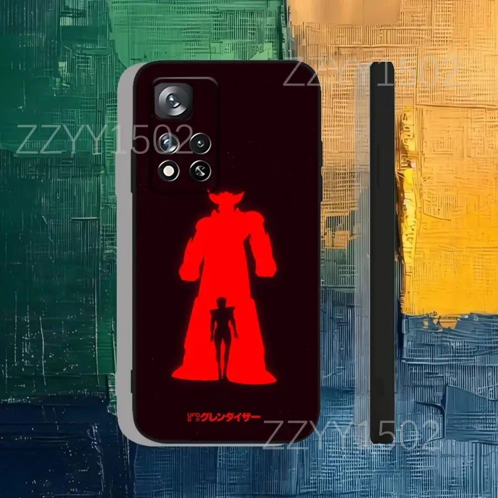 Coque de téléphone Robot UFO g-ororak, étui souple en Silicone noir pour Samsung S25, S24, Ultra, S20, S30, Plus, S22, S23, Ultra, Plus,5G