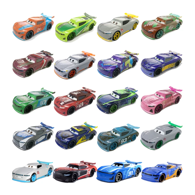 Hot Disney Pixar Cars Children\'s Birthday Gifts Cadet Car 1/55 Ratio Modeling Metal Kids Toy Car Alloy Racing Model Collectibles